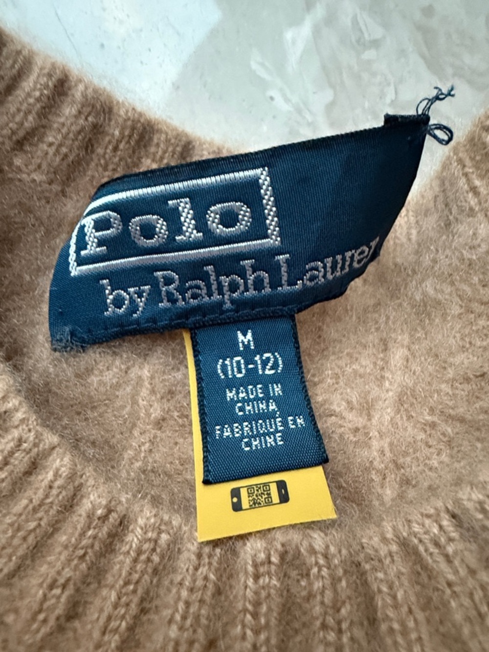 Boys/ Girls POLO Ralph Lauren cashmere sweater Size S, kids long sleeves top - Picture 10 of 10